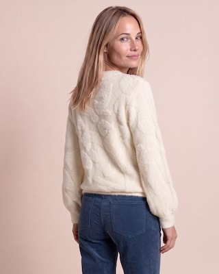 Produktabbildung 3 für Pullover mit Flauschgarn-Muster