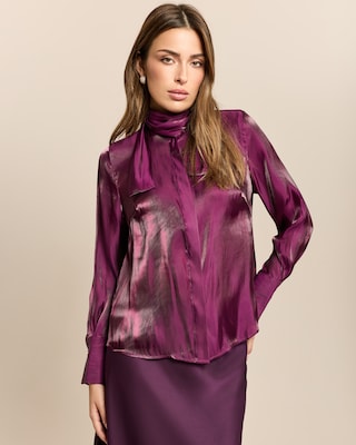 Produktabbildung 2 für Schluppenbluse mit Schimmer und Crincle