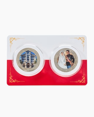 Produktabbildung 2 für Künstlerausgabe Grace Kelly & Fürst Rainier, 2tlg.