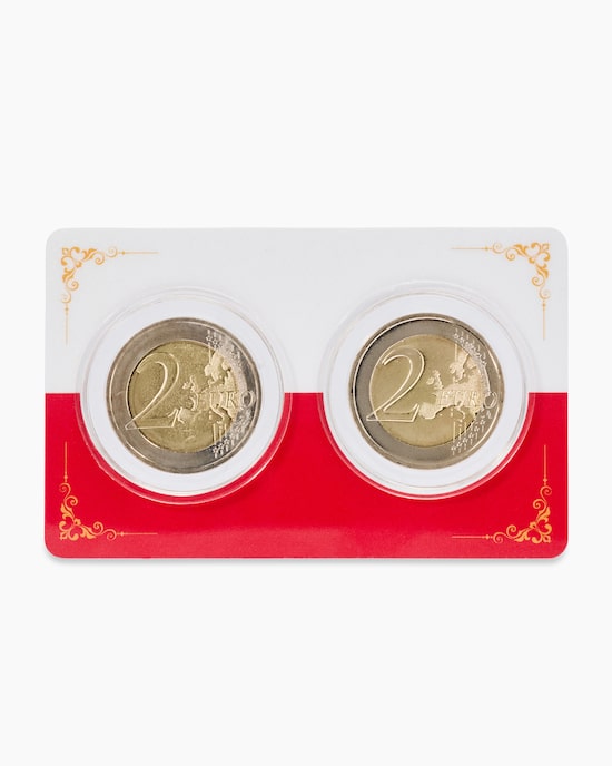 Produktabbildung für 2-Euro-Münzen Grace Kelly & Fürst Rainier, 2tlg.