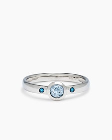 Produktabbildung für Ring mit Osmium und Brillanten