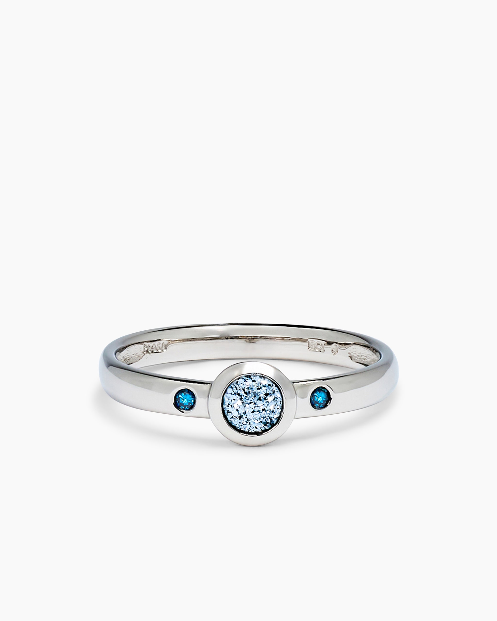 Produktabbildung für Ring mit Osmium und Brillanten