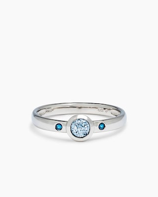 Produktabbildung 1 für Ring mit Osmium und Brillanten