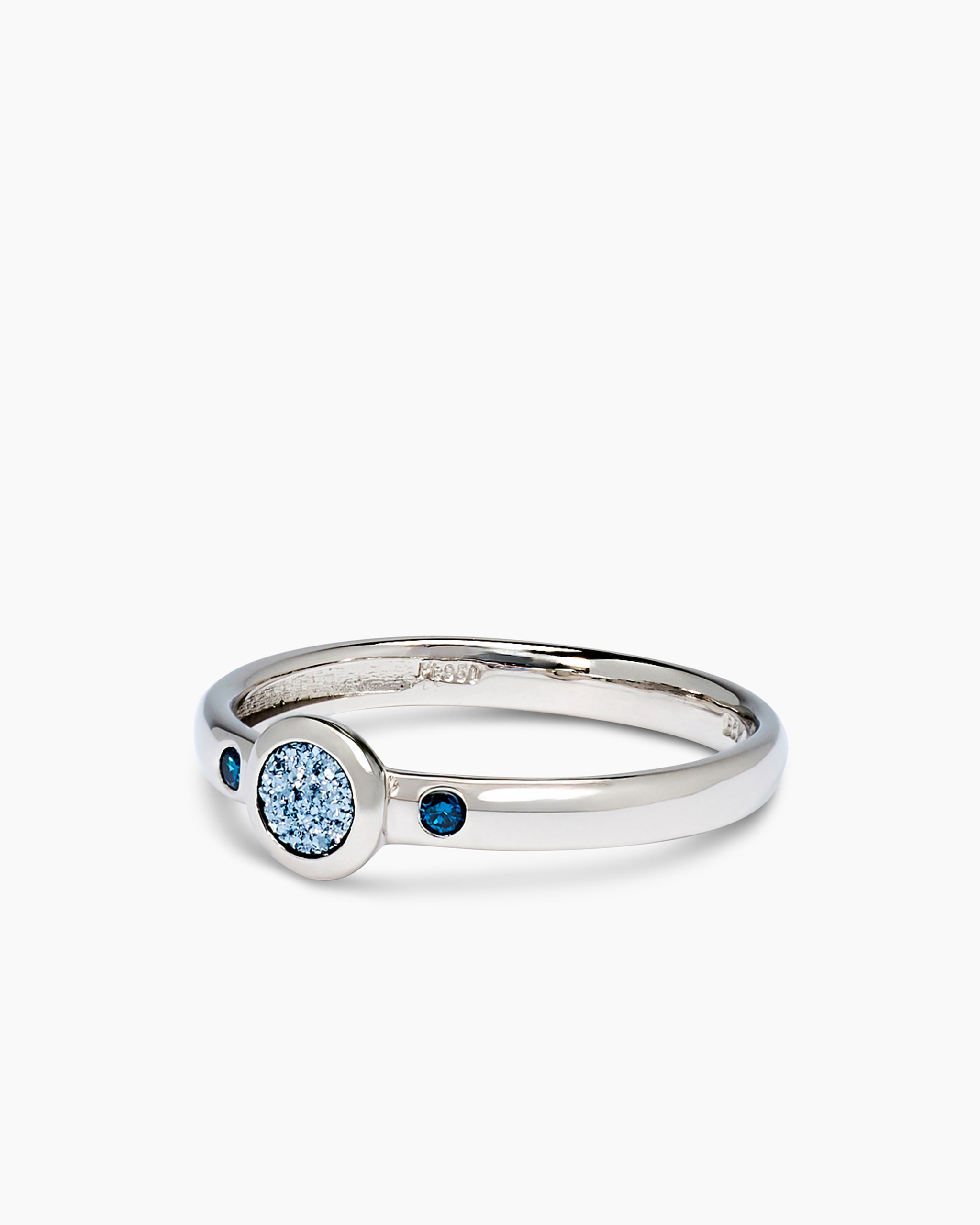 Produktabbildung für Ring mit Osmium und Brillanten