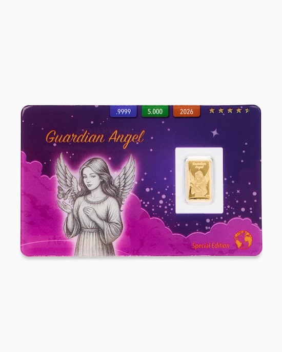 Produktabbildung für Goldmünzbarren Schutzengel 2026