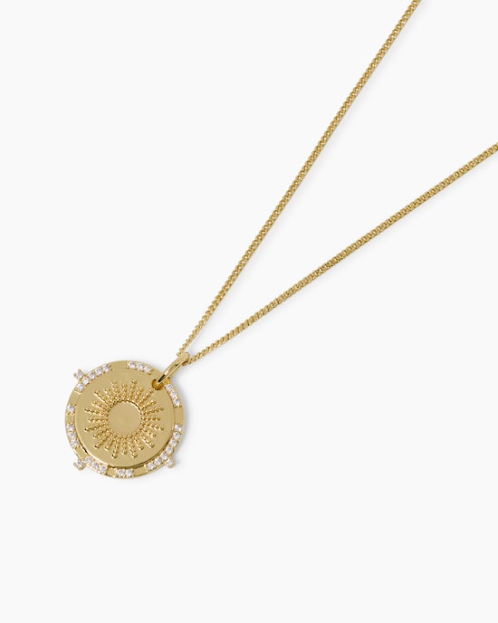 Produktabbildung für Kette + Anhänger mit Zirkonia