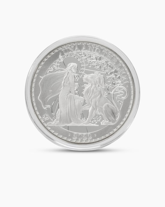Produktabbildung für Silbermünze Una & der Löwe 2022