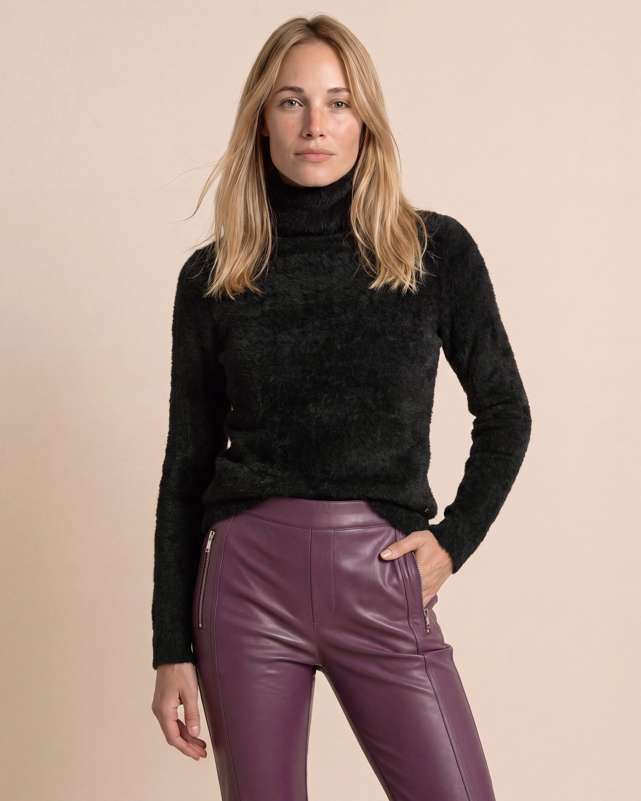 Produktabbildung für Rollkragenpullover Kuschelweich