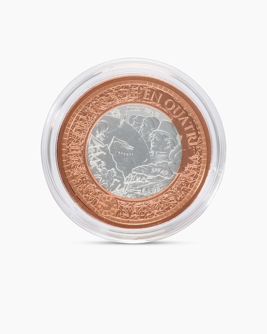 Produktabbildung für Bimetallmünze Jules Vernes 2022