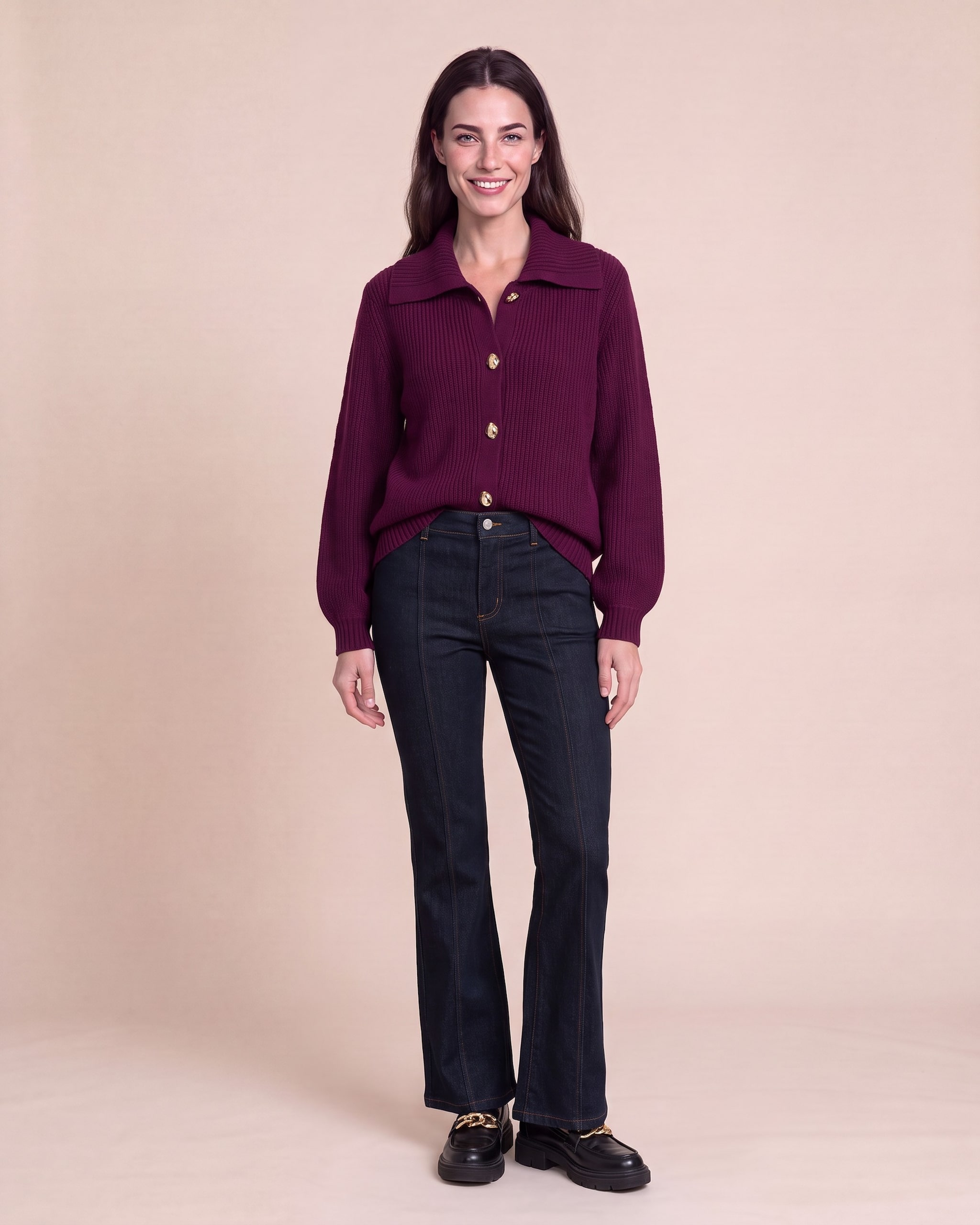 Produktabbildung für Strickcardigan