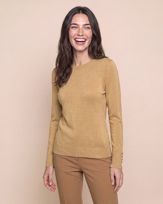Produktabbildung für Pullover mit Glanzgarn