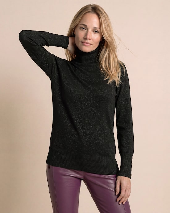 Produktabbildung für Pullover mit breiter Ärmelrippe