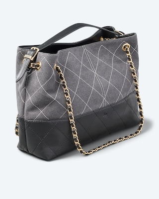 Produktabbildung 3 für Tasche mit Rautenmuster