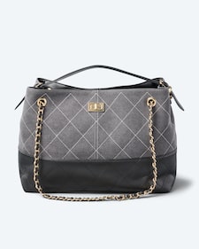 Produktabbildung für Handtasche mit Goldkette