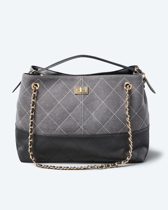 Produktabbildung für Tasche mit Rautenmuster