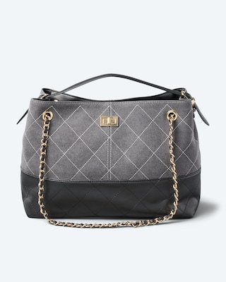 Produktabbildung 2 für Tasche mit Rautenmuster