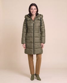 Produktabbildung für Steppparka mit Kapuze