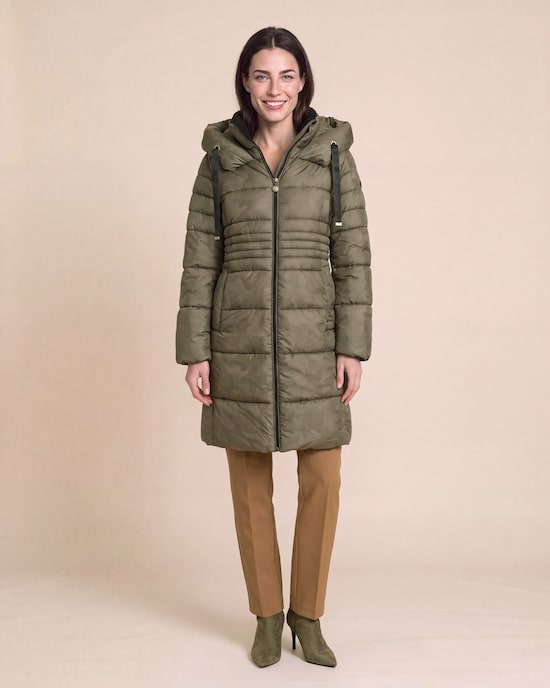 Produktabbildung für Steppparka mit Kapuze