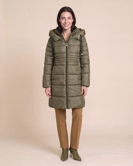 Produktabbildung für Steppparka mit Kapuze