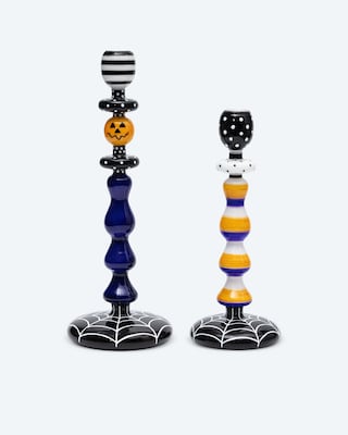Produktabbildung 1 für Stabkerzenhalter "Halloween", 2tlg.