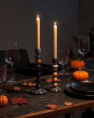 Produktabbildung für Stabkerzenhalter "Halloween", 2tlg.