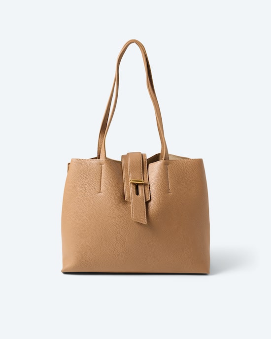 Produktabbildung für Handtasche mit Knebelverschluss