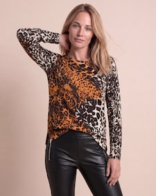 Produktabbildung für Pullover mit Alloverdruck