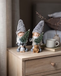 Produktabbildung für LED-Winterfiguren, 2tlg.