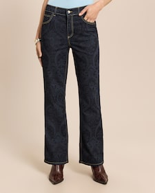 Produktabbildung für Jeans mit Paisley-Print