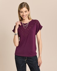 Produktabbildung für SoftShine Jersey Shirt mit Embroidery