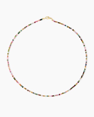 Produktabbildung 1 für Collier mit Multi-Turmalin