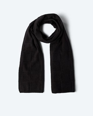 Produktabbildung 2 für Kaschmir-Strickschal im Karodesign