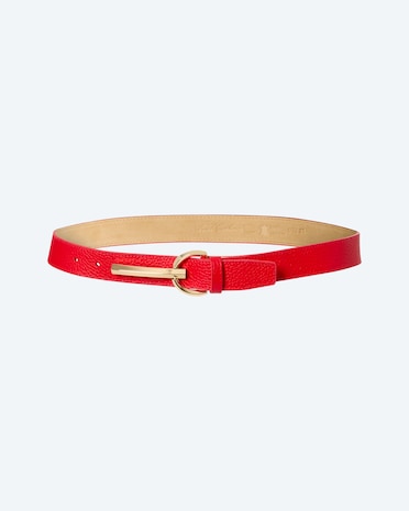 Produktabbildung für Gürtel aus glattem Leder
