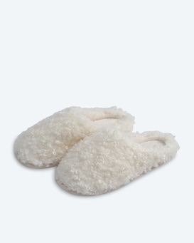 Produktabbildung für Teddy Superwuschel Hausschuhe uni