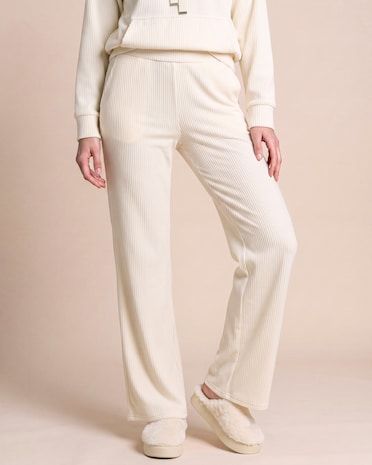 Produktabbildung für Wide Leg Flausch Hose