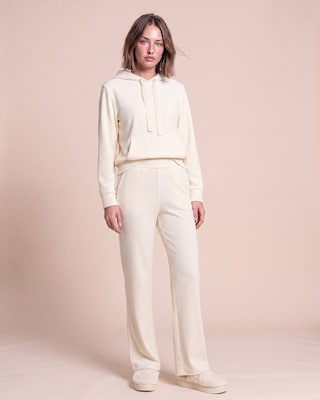 Produktabbildung 3 für Wide Leg Flausch Hose