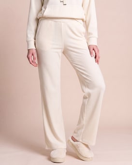 Produktabbildung für Wide Leg Flausch Hose