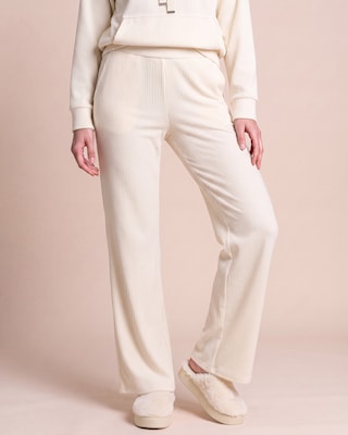 Produktabbildung 1 für Wide Leg Flausch Hose