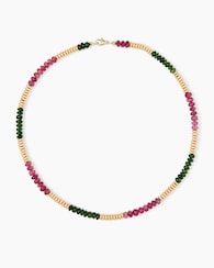 Produktabbildung für Collier mit Turmalin & Hämatit