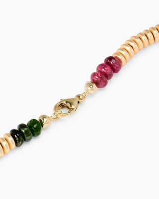 Produktabbildung 3 für Collier mit Turmalin & Hämatit