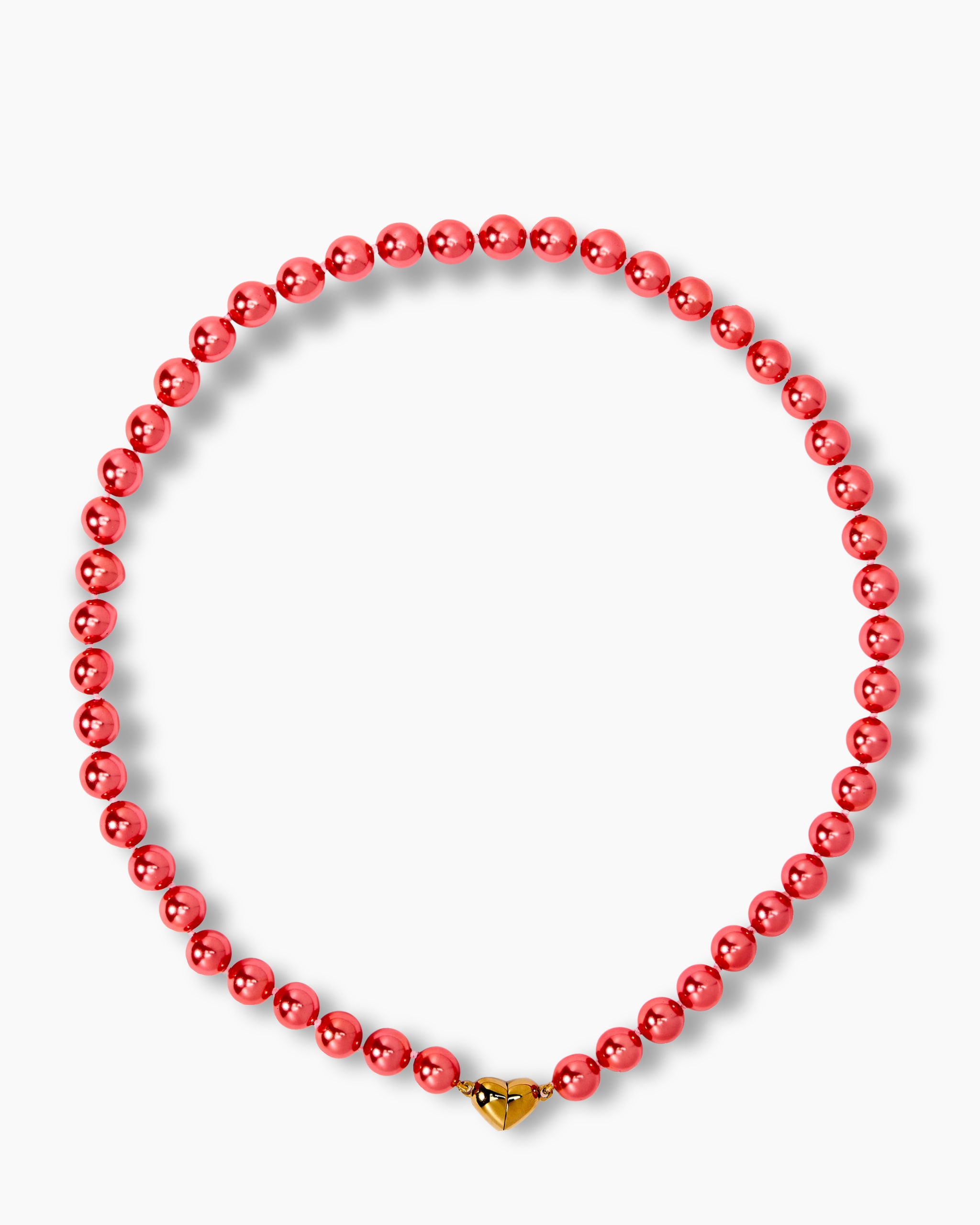 Produktabbildung für Herz-Collier MK-Perlen 8,0 mm