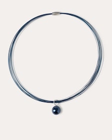 Produktabbildung für Edelstahl-Collier mit MK-Perle 14 mm