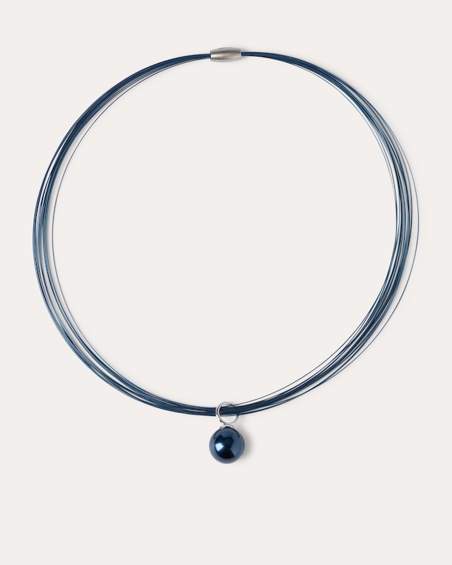 Edelstahl-Collier mit MK-Perle 14 mm