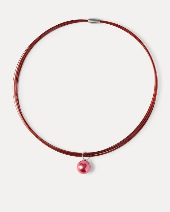 Produktabbildung für Edelstahl-Collier mit MK-Perle 14 mm