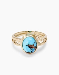 Produktabbildung für Ring mit Türkis