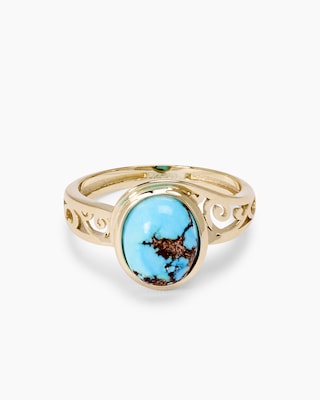 Produktabbildung 1 für Ring mit Türkis