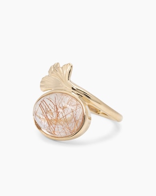 Produktabbildung 2 für Ring mit Rutilquarz