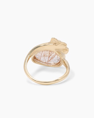 Produktabbildung 3 für Ring mit Rutilquarz