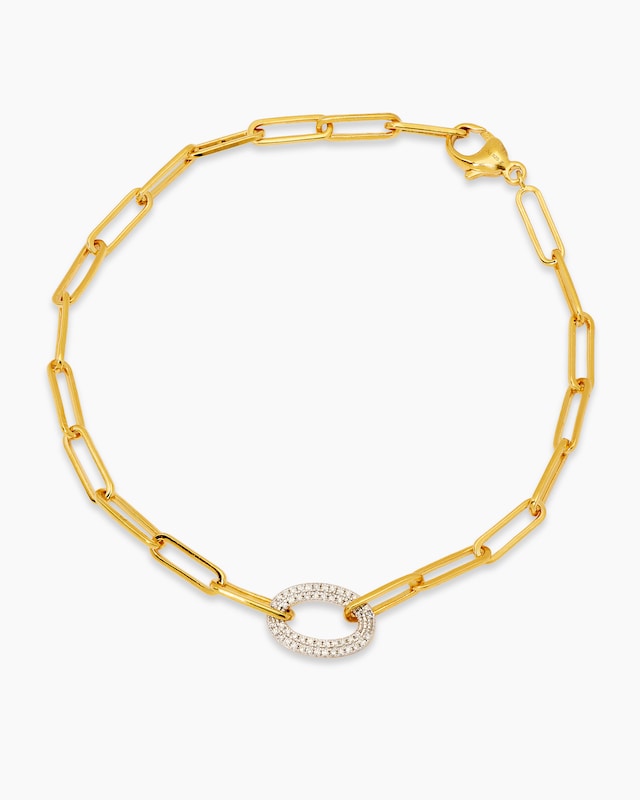 Diamant-Armband ca. 0,10 ct
