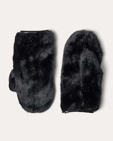 Produktabbildung für Webpelzhandschuhe mit Teddyfutter